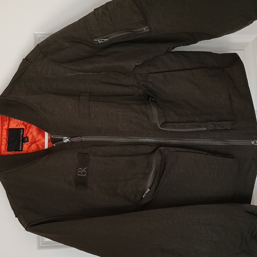 Banana Republic flight bomber jacket
